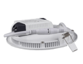 faretto led rotondo incassato in alluminio 3w sostituisce 25w luce bianca calda 3000k