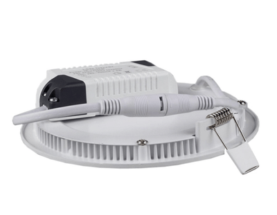 faretto led rotondo incassato in alluminio 3w sostituisce 25w luce bianca calda 3000k