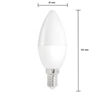 Lampada a candela a LED Spectrum attacco E14 1W sostituisce 10W 3000K bianco caldo 90 lumen 17000 ore