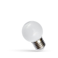 Spectrum 10m LED string lights with 10x E27 fittings, 3000K, IP20