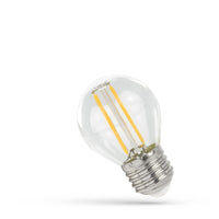 Spectrum 10m LED string lights with 10x E27 fittings, 3000K, IP20