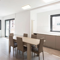 Spectrum LED ceiling light 36W 230V surface mount IP20 3000K 2600 lumens White housing 430x430 mm