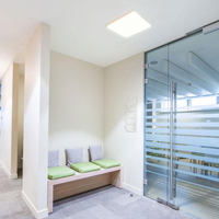 Spectrum LED ceiling light 36W 230V surface mount IP20 3000K 2600 lumens White housing 430x430 mm