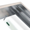 Lcb LED panel 60x30cm silver aluminum frame 5cm height