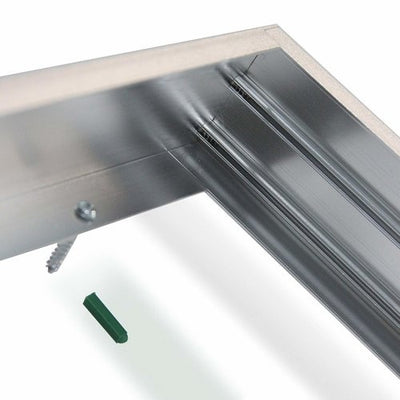 Lcb LED panel 60x30cm silver aluminum frame 5cm height