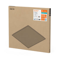 Pannello LED Compatto 33W 3630 lumen 6500K Luce diurna 60x60cm Alluminio Bianco IP20 CRI 80 CE RoHS