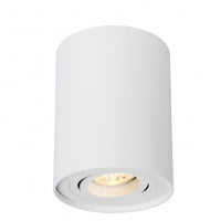 Spectrum LED ceiling spotlight CHLOE GU10, surface-mounted, White aluminum, IP20, tilt adjustable, 250V