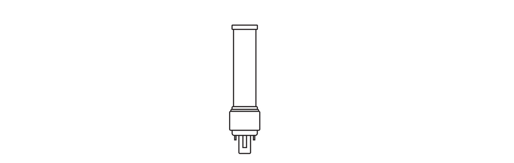 Lampada LED PLC 7W 840 Bianco Freddo G24D-2 2-Pin, 230V, sostituisce CFL 18W, illuminazione a risparmio energetico per te