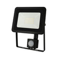 Spectrum LED floodlight with motion sensor - 20W IP44 floodlight for outdoor lighting