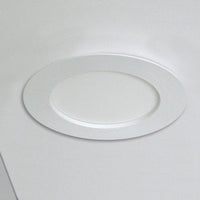 LED recessed spotlight round aluminum 3W replaces 25W 3000K warm white light