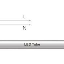 Spectrum LED tubo T8 18,5W 200lm bianco freddo 120cm sostituisce 36W - illuminazione a basso consumo per ambienti di lavoro e uffici