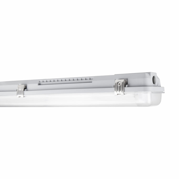 Plafoniera LED TL 60cm impermeabile IP65 per doppio tubo LED