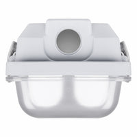 Plafoniera LED TL 60cm impermeabile IP65 per doppio tubo LED