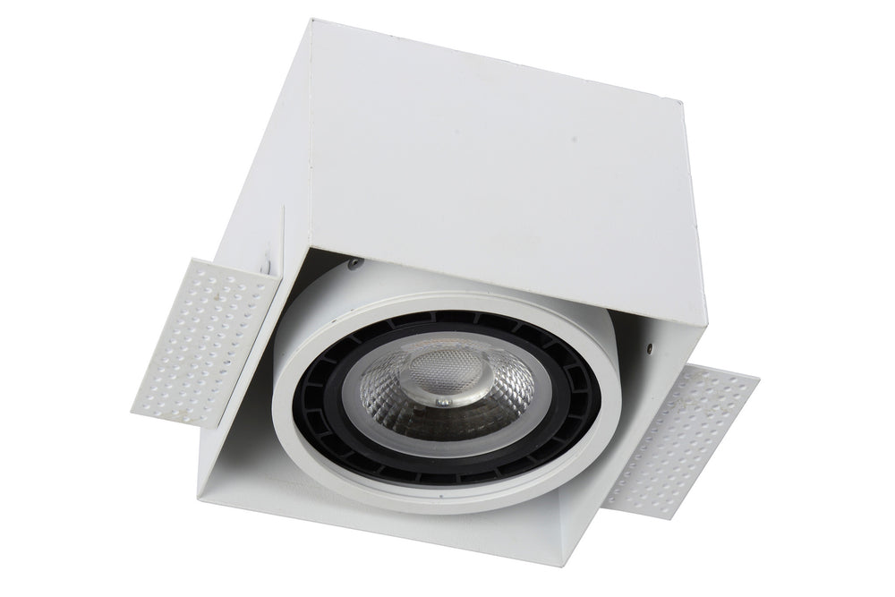 Faretto da incasso trimless Lucide 1xGU10 LED bianco