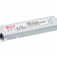 Adattatore di alimentazione LED GLP 12V 12W 1A, driver impermeabile IP67 per illuminazione LED 12V
