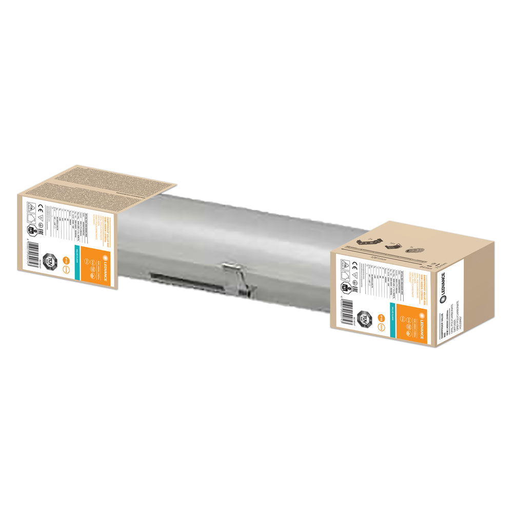 Plafoniera LED stagno 18W 2160 lumen 4000K bianco freddo 60cm resistente all'umidità