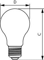 Lampadina LED Philips CorePro 10W equivalente a 75W A60 E27 2700K bianco caldo 1055 lumen non dimmerabile