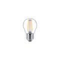 Philips CorePro LED Luster 4.3W E27 2700K Bianco Caldo Lampadina Trasparente 470 lumen Non Dimmerabile