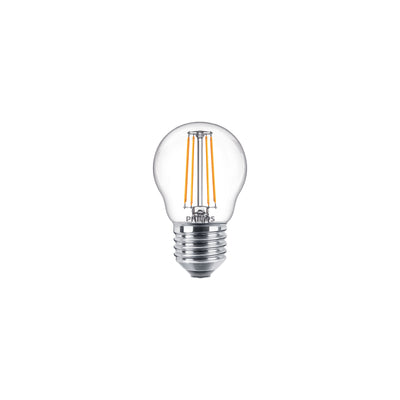 Philips CorePro LED Luster 4.3W E27 2700K Bianco Caldo Lampadina Trasparente 470 lumen Non Dimmerabile