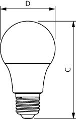Philips CorePro LEDbulb 8W E27 3000K luce bianca calda