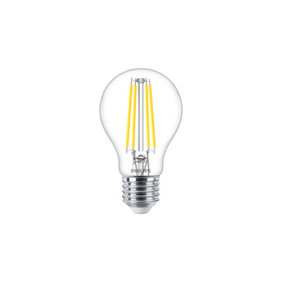 Philips LED Bulb 5.9W E27 A60 Clear 2700K Warm White 806 lumens dimmable 90CRI 220-240V