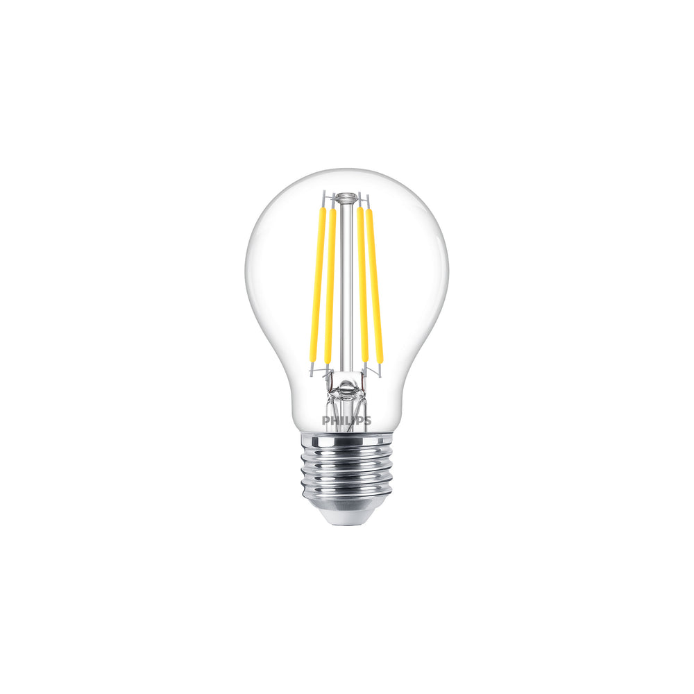 Lampadina LED Philips E27 927 A60, 2700K bianco caldo, 806 lumen, dimmerabile