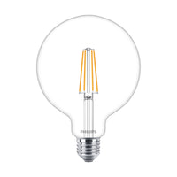 Philips MASTER Value Lampadina LED E27 G120 Trasparente 5.9W 2700K 806 lumen CRI 90 dimmerabile