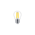 Lampadina Philips LED P45 Trasparente E27 3.4W Equivalente 40W 2700K Bianco Caldo 470 lumen CRI 90 Dimmerabile