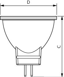 Philips CorePro LED spot GU4 MR11 2.3W 2700K 184 lumens 36D Warm White non-dimmable 12V CE RoHS