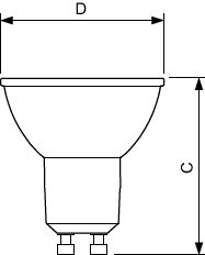 Philips MASTER Value LED spot GU10 3.7W 3000K 270 lumen CRI 90 36D dimmerabile PAR16
