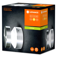 Ledvance ENDURA Style Cylinder Plafoniera LED da Esterno 6W 3000K IP44 Acciaio Inox