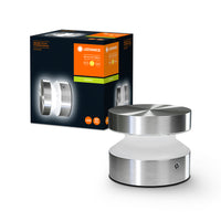Ledvance ENDURA Style Cylinder Plafoniera LED da Esterno 6W 3000K IP44 Acciaio Inox