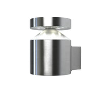Ledvance ENDURA Style Cylinder Wall Lampada LED da Parete 6W 3000K IP44 Acciaio Inox per Esterni da Montaggio Superficiale