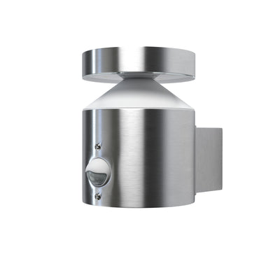 Ledvance ENDURA Style Cylinder Wall Sensor LED Outdoor Light 6W 3000K Stainless Steel IP44