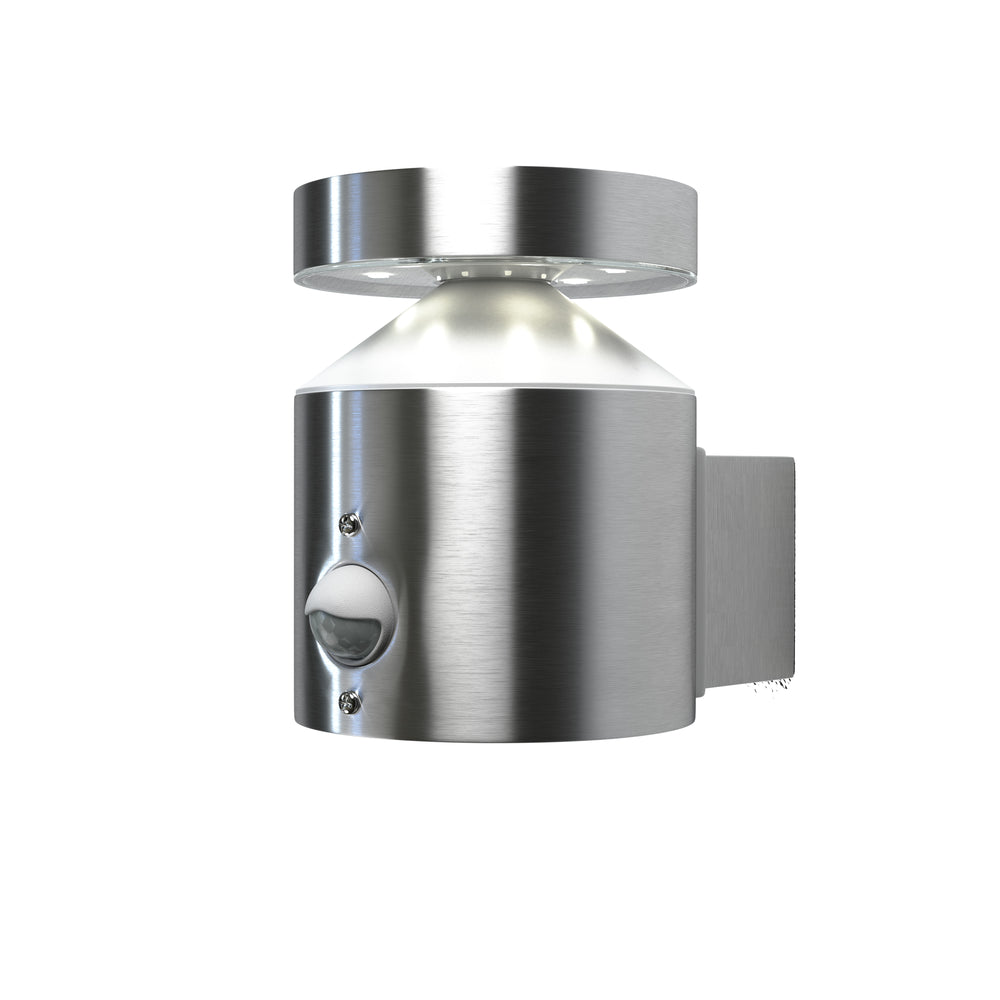 Ledvance ENDURA Style Cylinder Wall Sensor Lampada LED da esterno 6W 3000K Acciaio inossidabile IP44