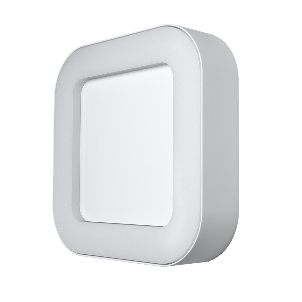 Ledvance ENDURA Style Square Applique da Parete LED 13.5W 3000K 220-240V IP44 IK07 Bianco da Esterno a Montaggio Superficiale