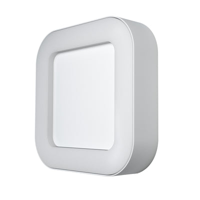 Ledvance ENDURA Style Square Applique da Parete LED 13.5W 3000K 220-240V IP44 IK07 Bianco da Esterno a Montaggio Superficiale