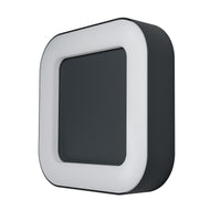 Ledvance ENDURA Style Square lampada da parete LED 13.5W 3000K Grigio Scuro IP44 IK07 montaggio superficiale per esterni