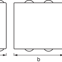 Ledvance ENDURA Style UpDown Deco II lampada da parete LED 11W 3000K Grigio Scuro IP44 illuminazione esterna