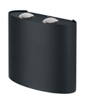 Ledvance ENDURA Style UpDown Deco II lampada da parete LED 11W 3000K Grigio Scuro IP44 illuminazione esterna