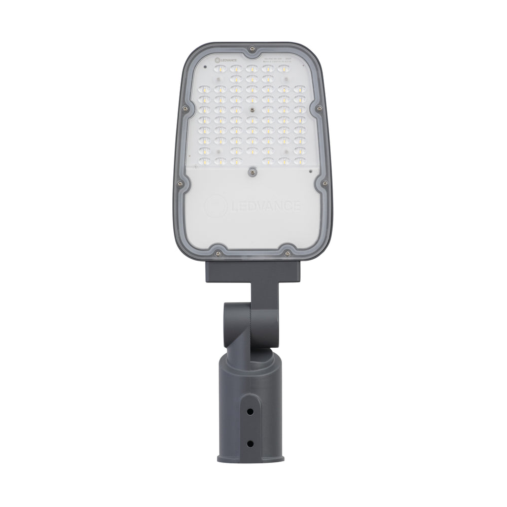 Ledvance LED streetlight 30W 6500K 4050 lumens IP66 IK08 Gray, aluminum body, pole mount outdoor lighting