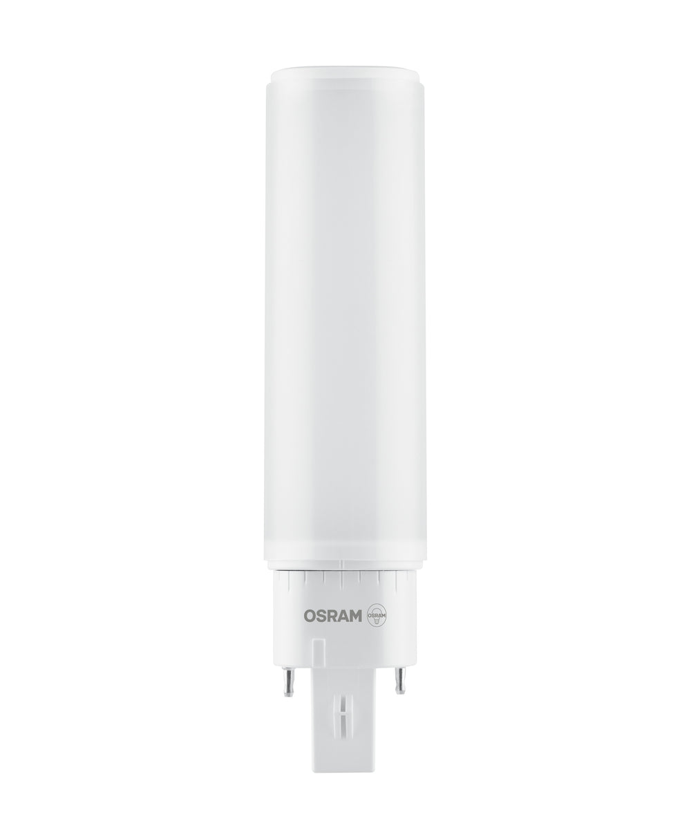 Lampada retrofit Ledvance OSRAM DULUX LED G24Q-2 7W 4000K bianco freddo, 770 lumen, IP20, 220-240V, base ruotabile