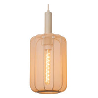 Lampada da terra LED Lucide CORINA, 3xE27, dimmerabile, paralume in tessuto regolabile, illuminazione da interno crema 185cm