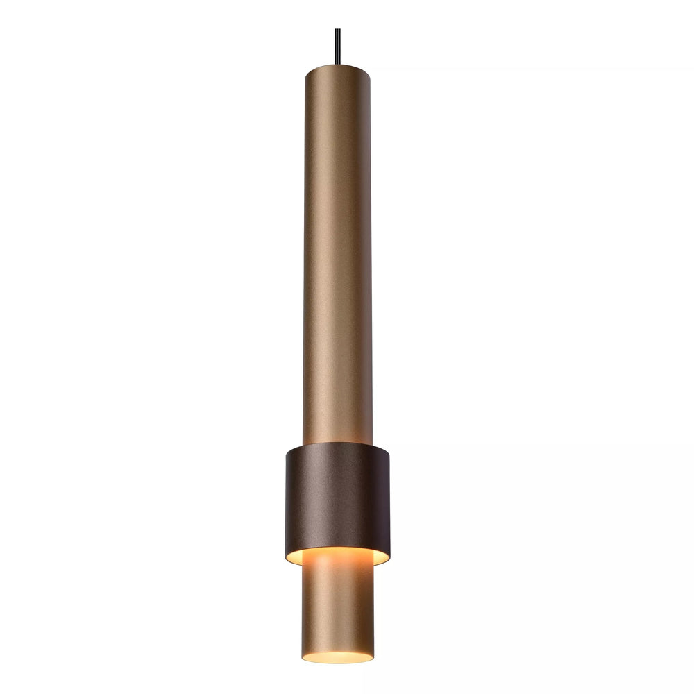 Lampada a sospensione LED Lucide margary 3x4W 2700K caffè 28cm dimmerabile