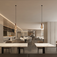 Philips MASTER Value Decorative LED Bulb E27 ST64 4W 1800K Amber Glass Dimmable