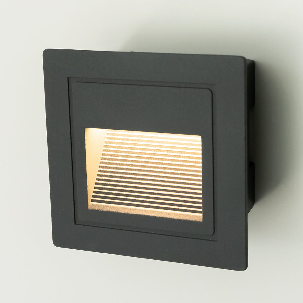 Modee LED stair light, 5W 390 lumens, 4000K Neutral White, IP65, 84x50x84mm compact design