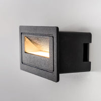 Modee luce LED per scale 3W 210 lumen 4000K IP65 incasso 103x45x58mm