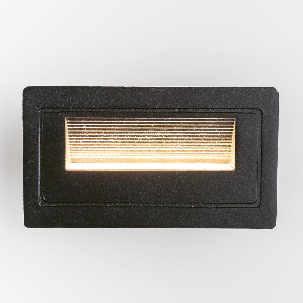 Modee luce LED per scale 3W 210 lumen 4000K IP65 incasso 103x45x58mm