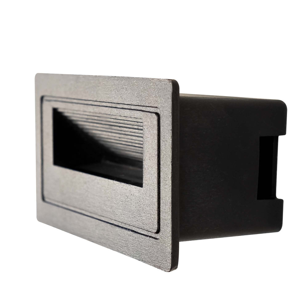 Modee luce LED per scale 3W 210 lumen 4000K IP65 incasso 103x45x58mm