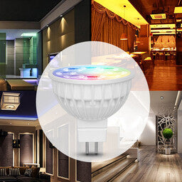 Miboxer LED Spot MR16 4W RGB+CCT, RF 2.4 GHz, lampada dimmerabile retrofit per il tuo sistema di illuminazione smart